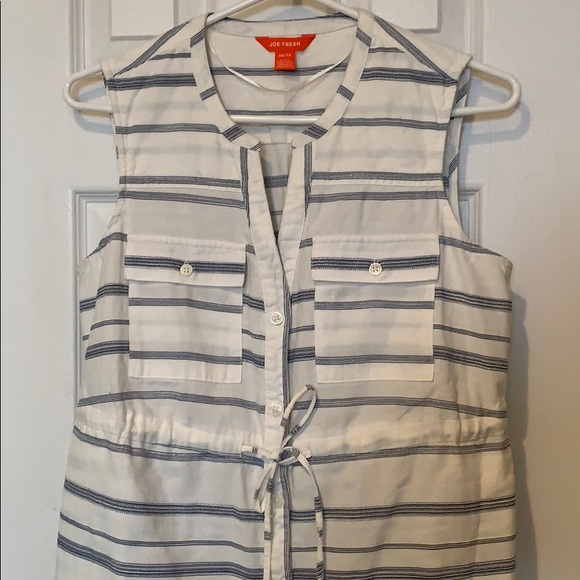 Sleeveless button down dress - Picture 4 of 4